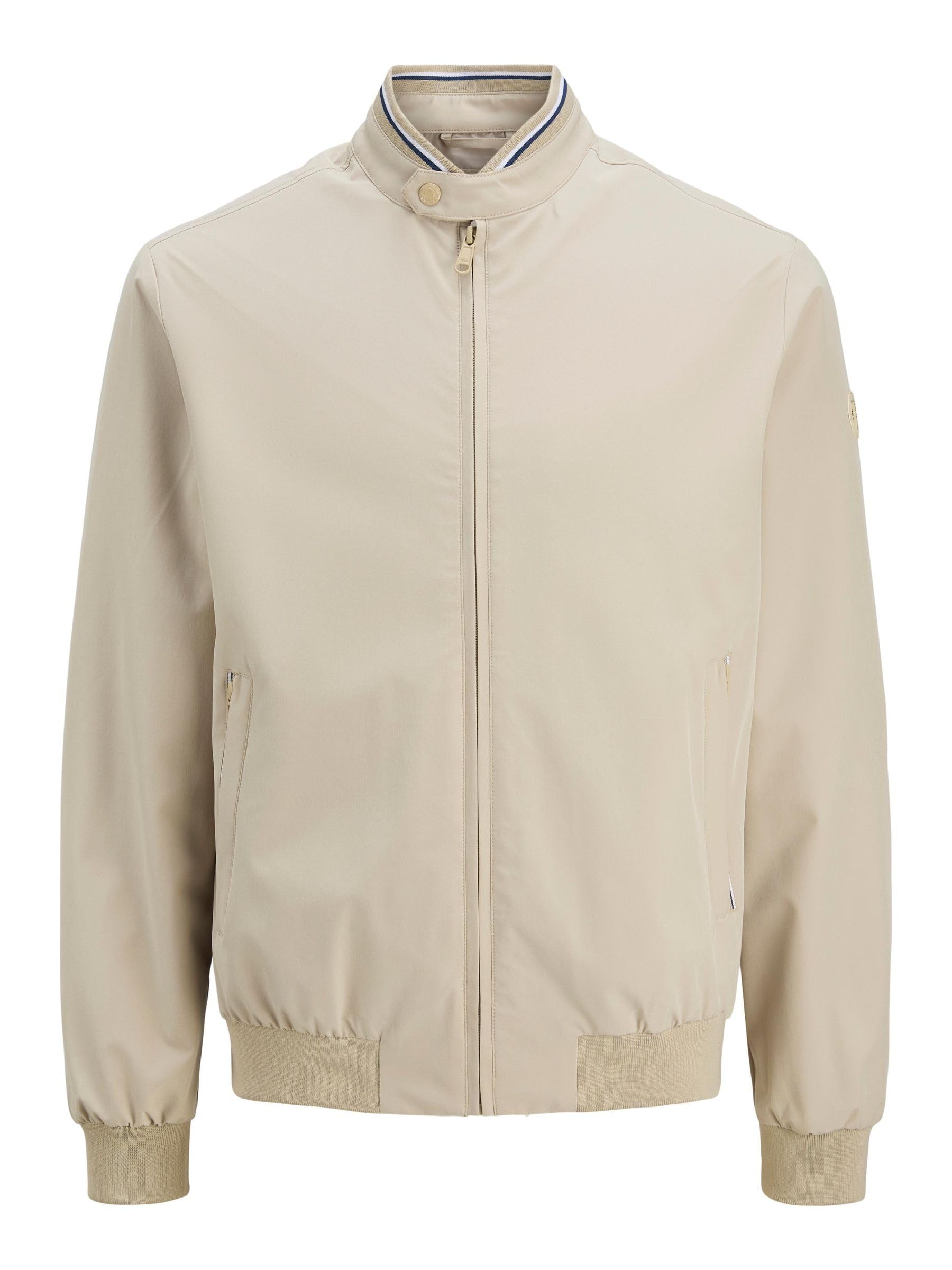 JACK & JONES Herren Jjbrook Bomber, Fields of Rye, m