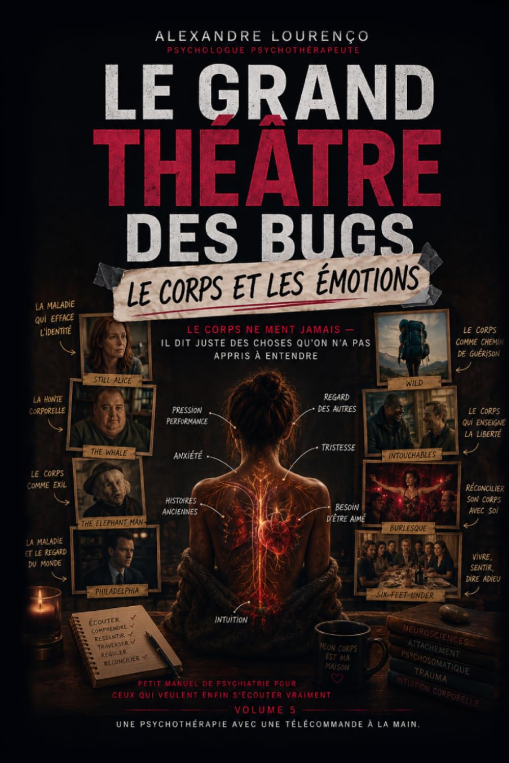 LE GRAND THÉÂTRE DES BUGS Volume 5 : Le Corps et les Emotions: Petit manuel de psychiatrie pour ceux qui veulent enfin s'écouter vraiment