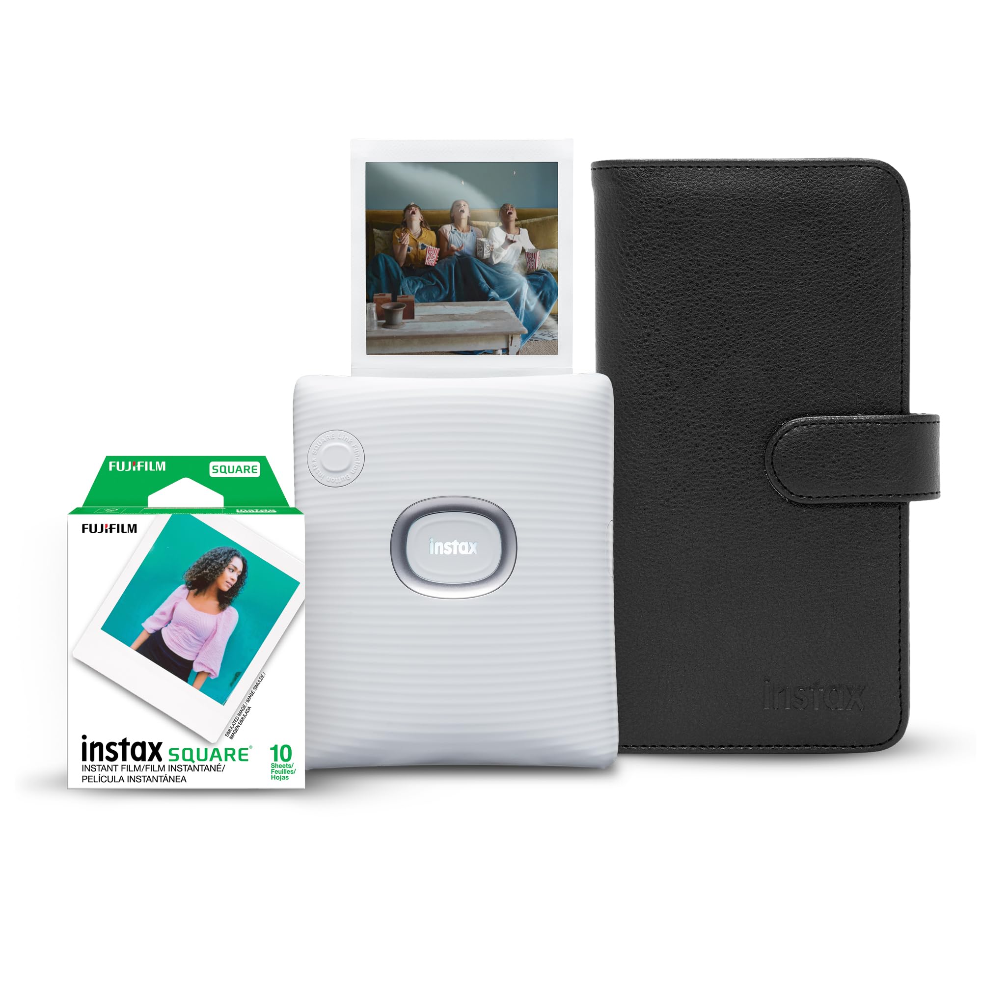 Amazon.com: Instax Square Link Smartphone Printer Starter Kit