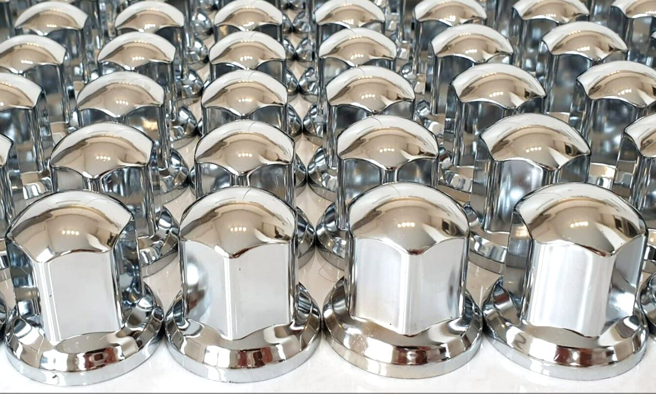 80 PIEZAS x 32 mm Tapas para válvulas de rueda de ABS de plástico Largos Tapones para camiones, remolques, autobuses, caravanas Protección para válvulas de rueda Accesorios