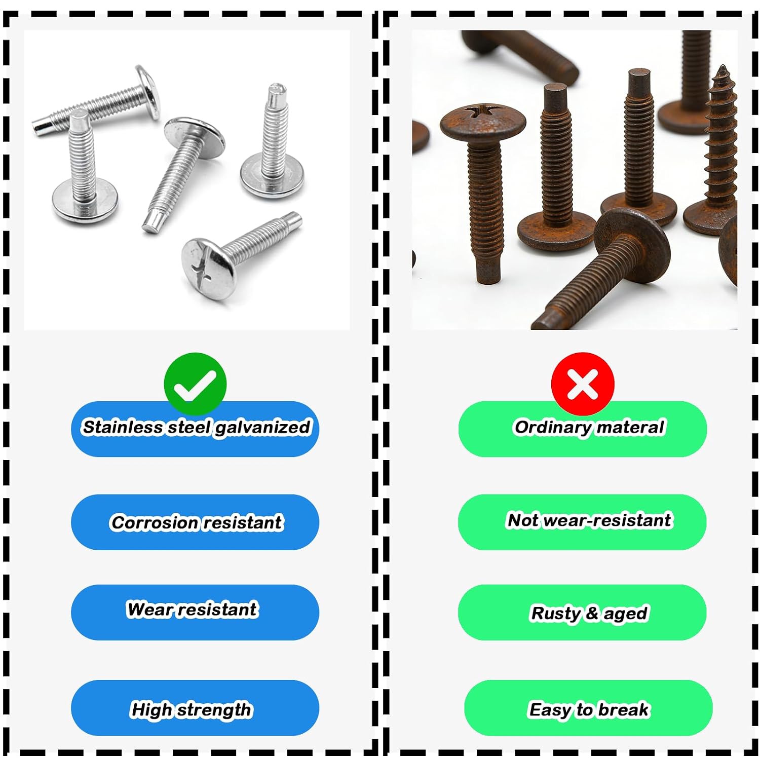 Load Center Cover Screws Replacement for Square D S106 & Siemens ECTS2