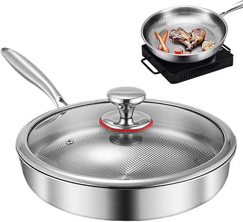 Miniatura 9 de Sartén  Sartenes de inducción  Cocina antiadherente  Sartenes antiadherentes  Sartenes de cocina de chef para todas las estufas compatibles con