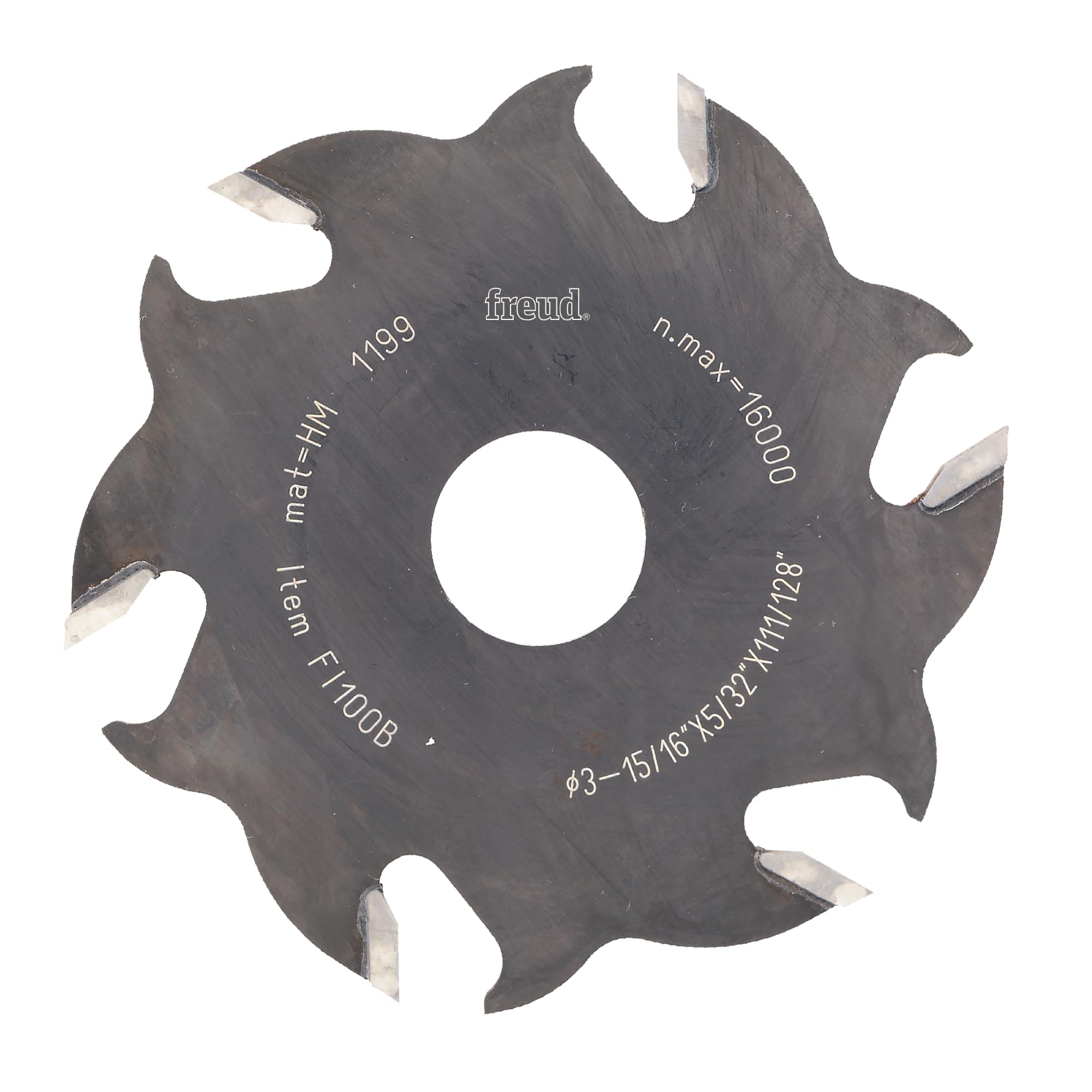 Freud FI100 Replacement 4-Inch 6 Tooth Blade for Freud and Other Biscuit Joiners