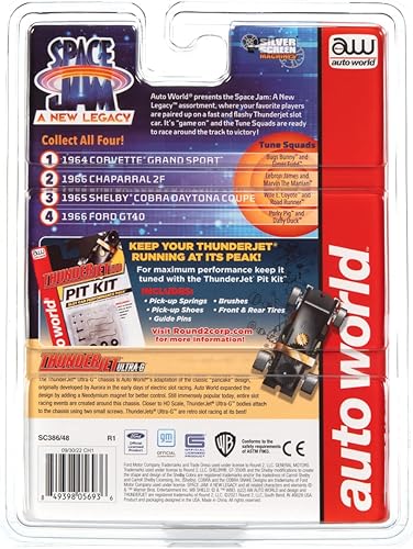 Miniatura 5 de Auto World Thunderjet 1966 Chaparral 2F HO - Coche de ranura a escala