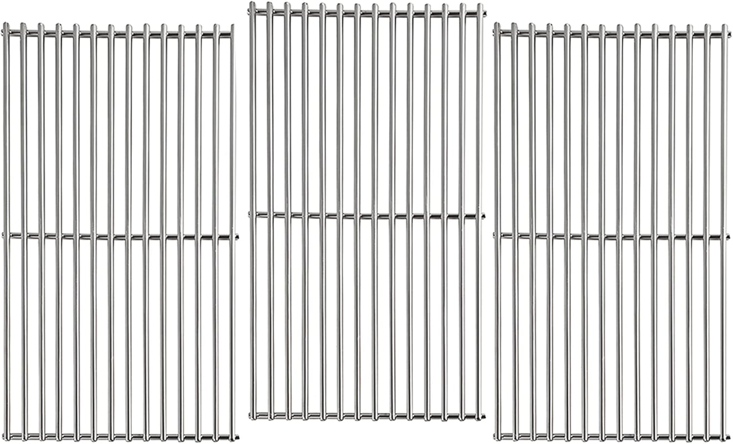 18 13/16" 7MM Solid Stainless Steel Cooking Grates Replacement Parts for Kitchen Aid 720-0826E 720-0990C 720-0709C 750-0780 860-0003C, Parts for Nexgrill 720-0709B