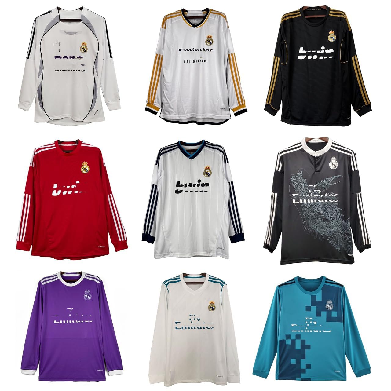 Amazon.co.jp: [M-loongren] レアル・マドリード 復古版 サッカー