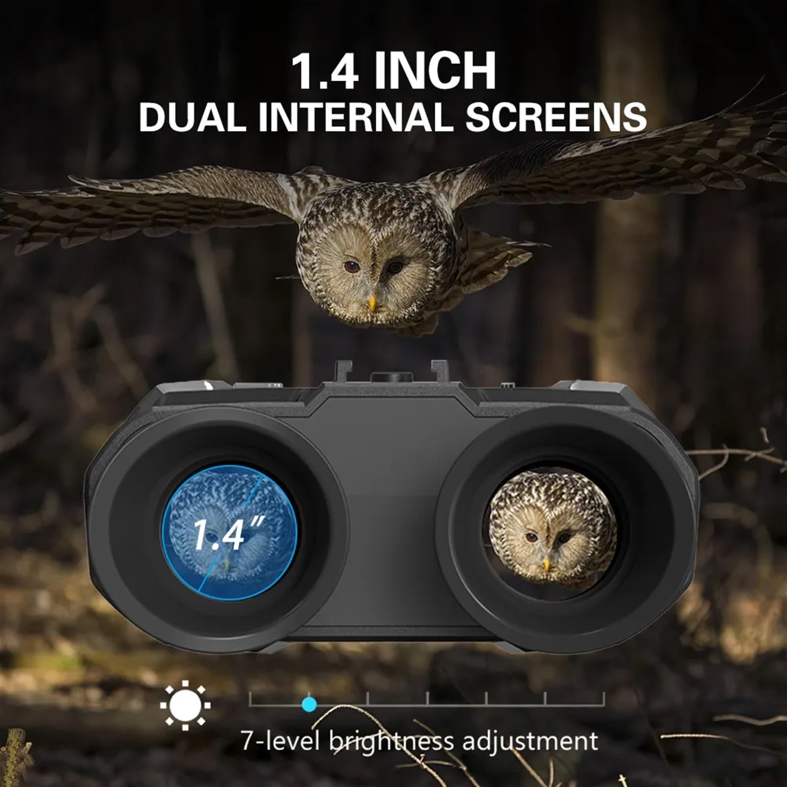 Noktowizor, NV8000 kask 3D gogle noktowizyjne IR 1080p HD na podczerwień NV lornetka gołym okiem cyfrowy 3D okular do kasku mocowanie głowicy ciemność Obserwacja HD na zewnątrz(Color:NV8160)