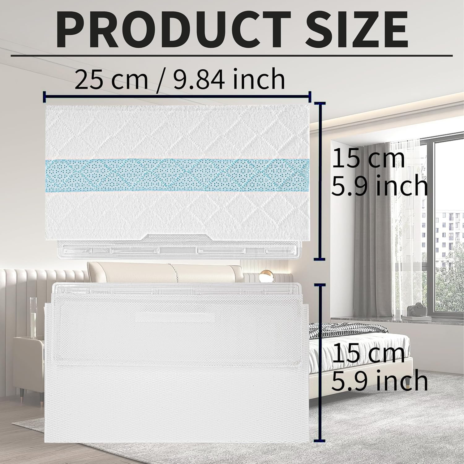Disposable Vac Mop Pads Compatible with Shark VACMOP VM252 VM200 VM190 VM250 VM251 VM200C VM252C VC205 QM250 Vac Mop Pads Refills for All Hard Floors（40 Pack）