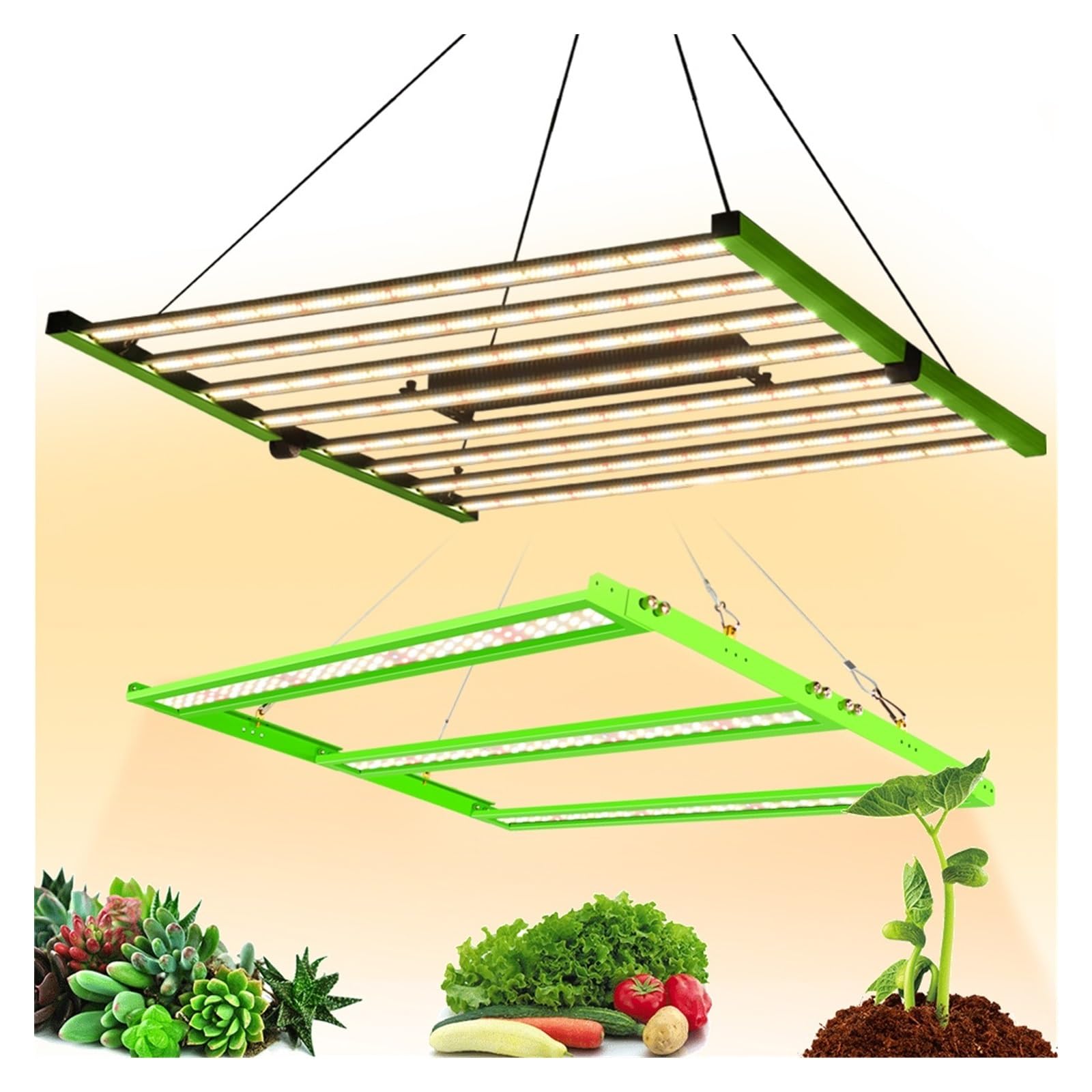 Lampada per Piante, LED a spettro completo Grow Light LM281B + Lampade crescenti ad alta luminosità for l'illuminazione della crescita delle piante in serra(BAR 1800)