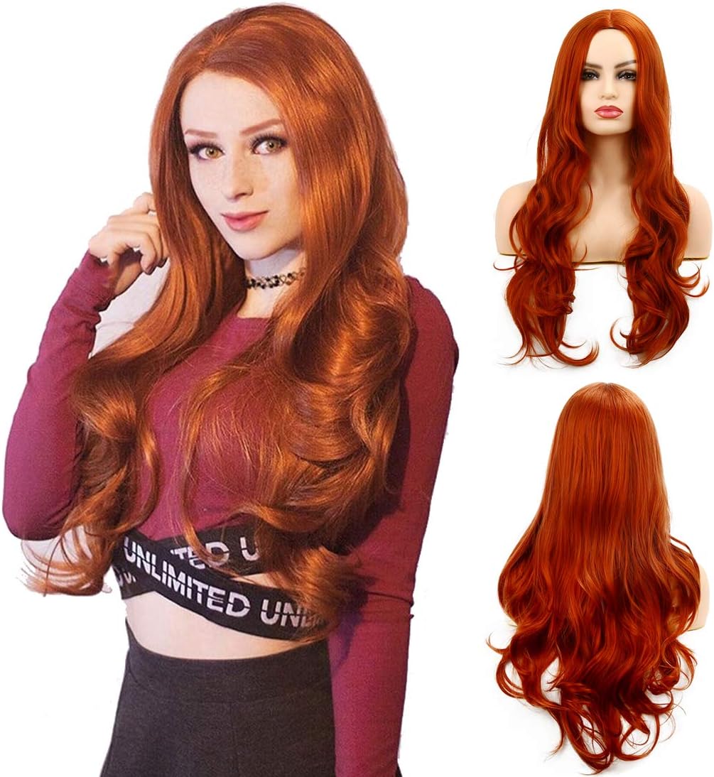 orange wig