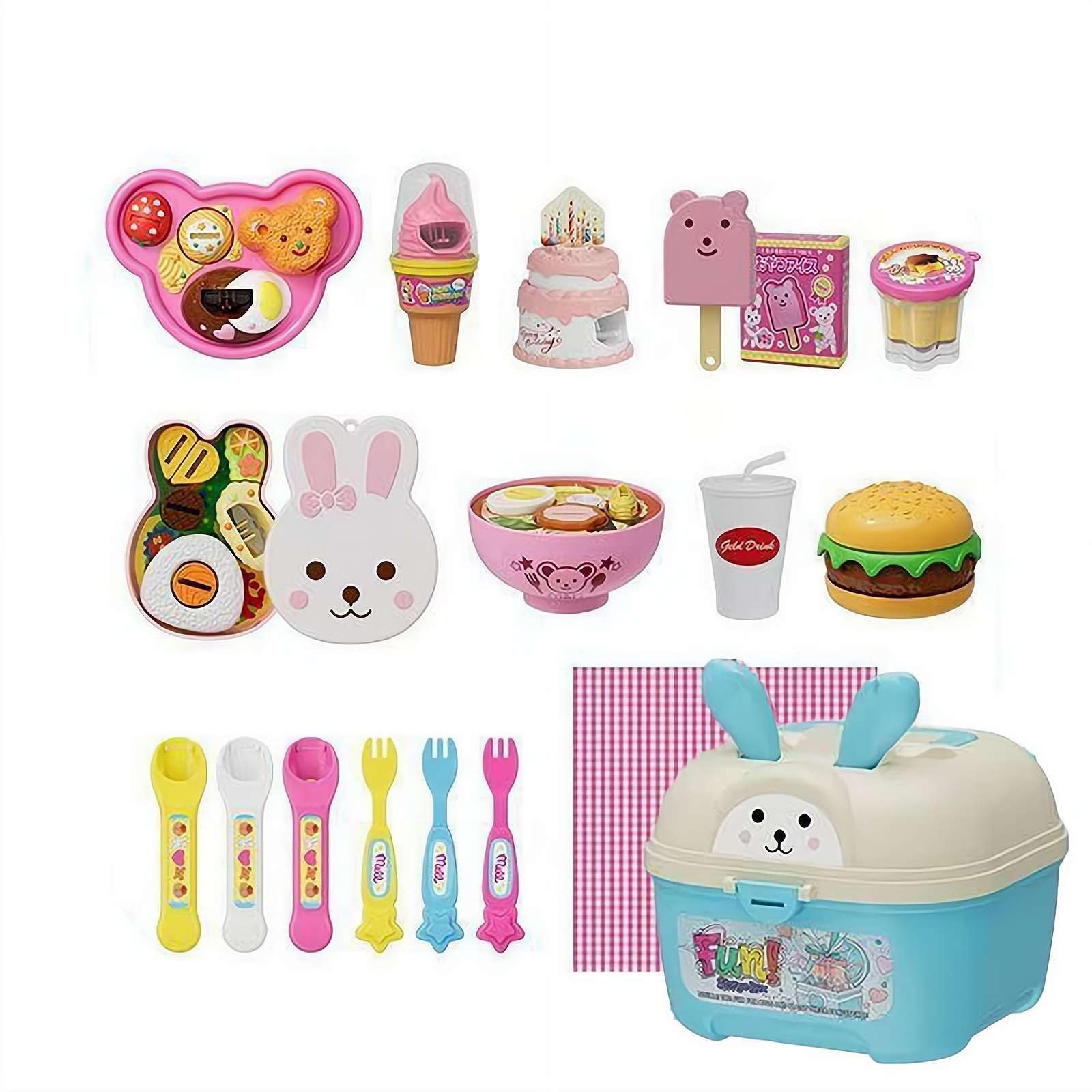 Strawberry Pudding Toy, Pretend Play Kitchen Accessories, Simulation Snack Pudding Snack Outside Parts, Princess Play Food Tea Time Toys, Early Education Role Playing Feeding Toys