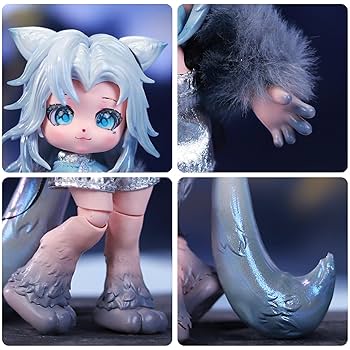 5作品バラエティーフィギュアまとめ売り(9体セット) Amazon | ICY Fortune Days 13cm bjd 人形 - アニメスタイルの
