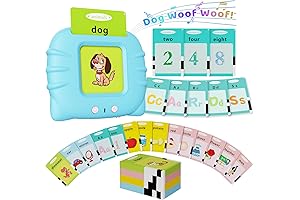Talking Flash Cards | Montessori Speech Therapy Toy for Autistic Toddlers &...