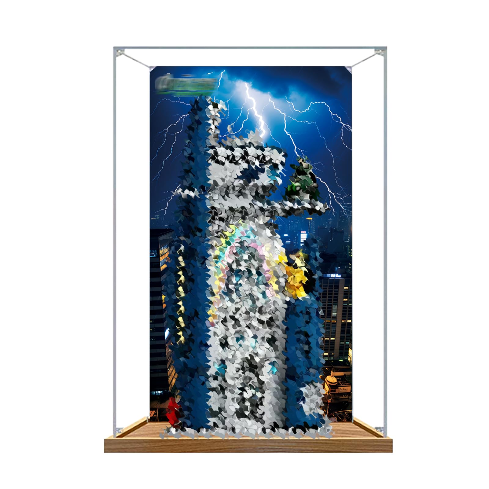 Acrylic Display Case for Lego 76352 The Tower of Vengeance Set (Back Spray 2 (B))