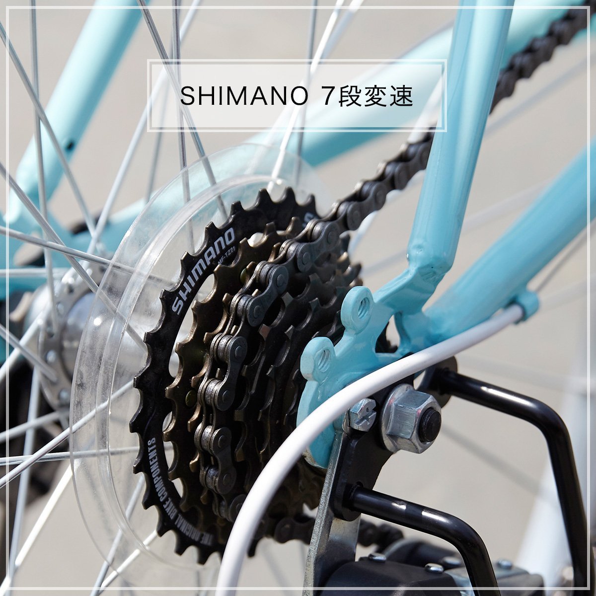Amazon | SHINEWOOD(シャインウッド)自転車 95％完成品 26インチ