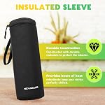 Bouteilles de mélange portatifs pour smoothies et shakes, 20 Mélangeurs Oz personnels pour lissage avec manches isolées, 6 Blades, lis de voyage, USB Remboursé - Mini Petit mélangeur pour cuisine
