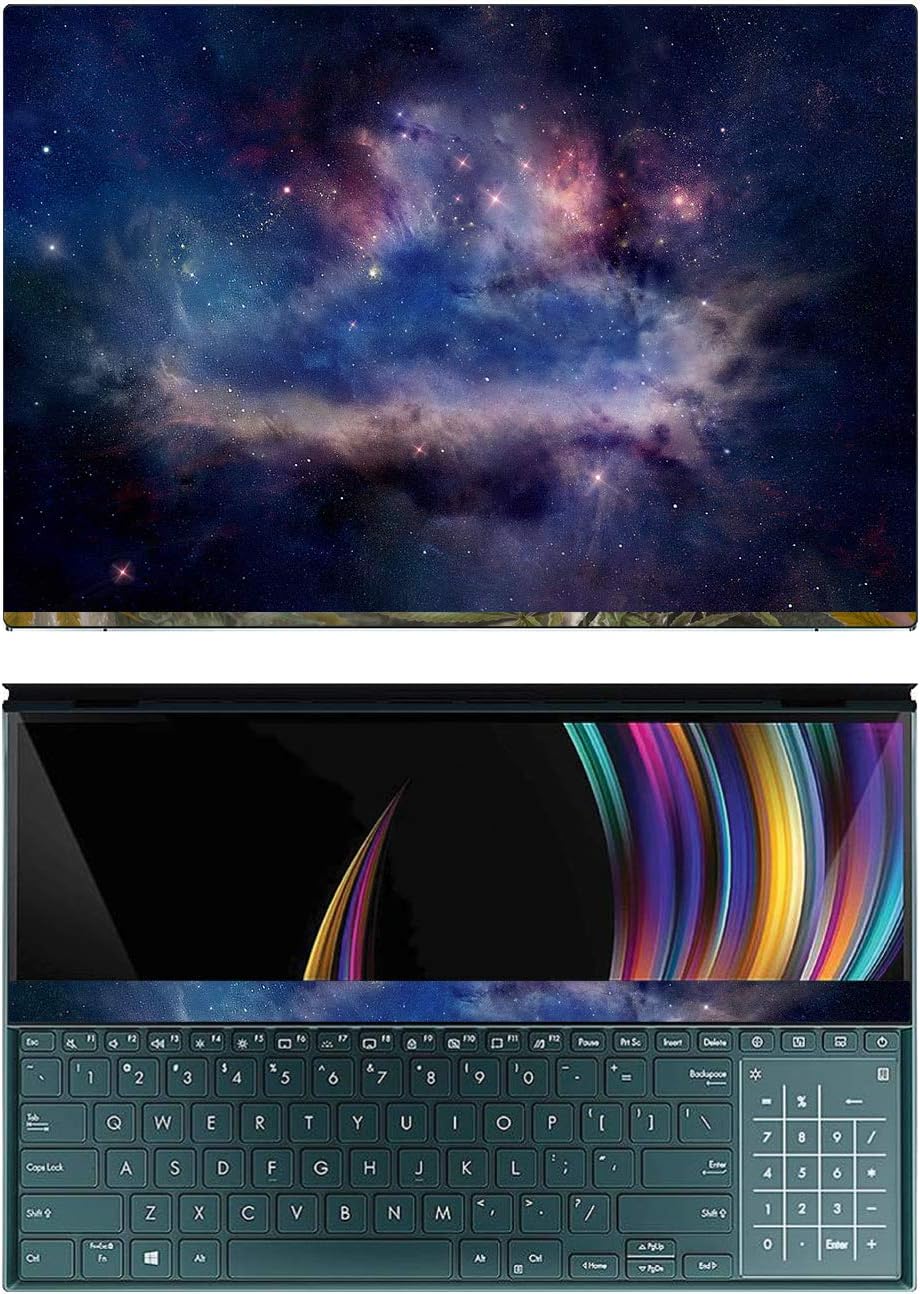 Decalrus - Protective Decal Skin Sticker for Asus ZenBook Pro Duo UX581GV (15.6" Screen) case Cover wrap ASzenbkPro_UX581-208