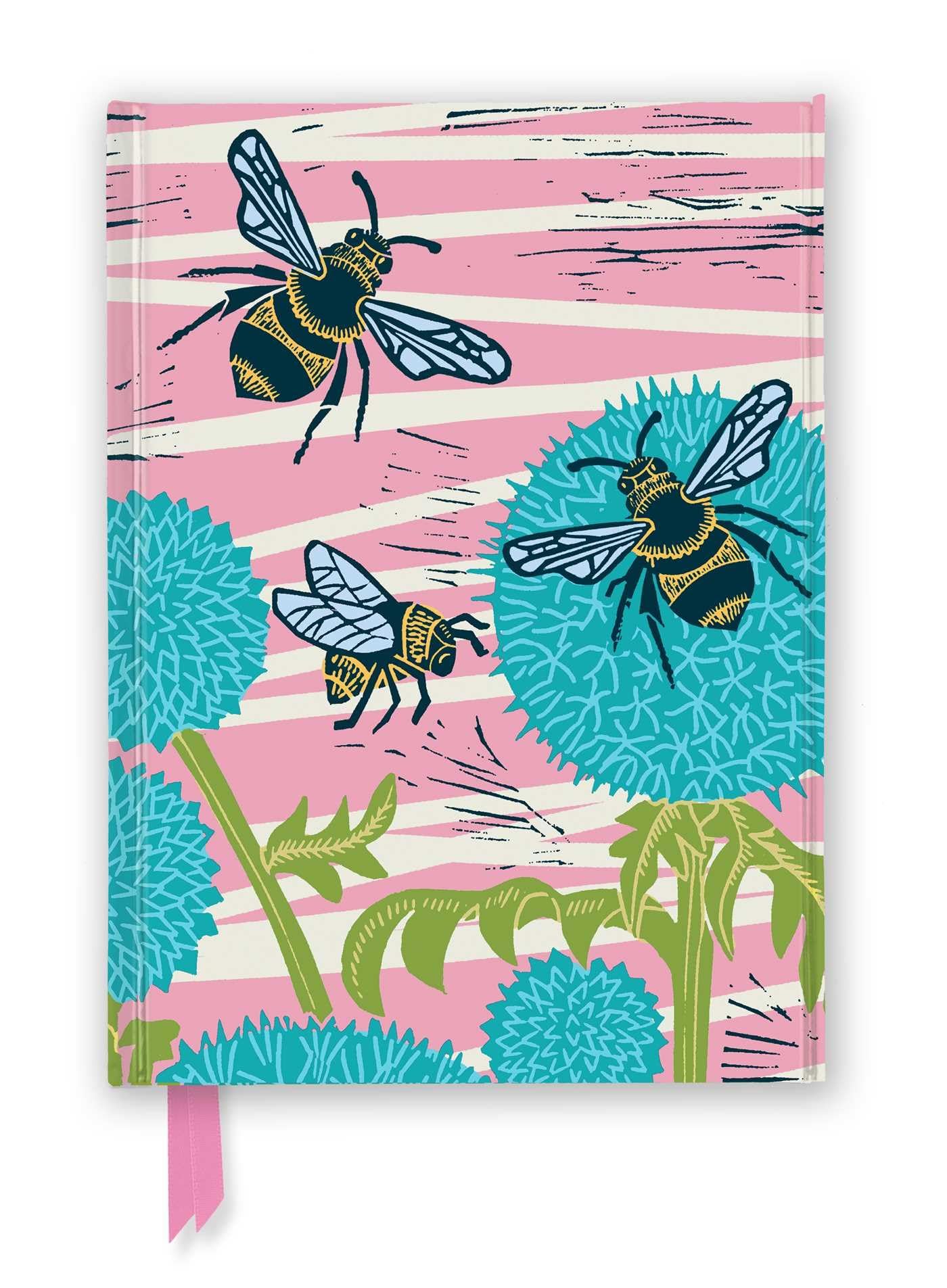 Kate Heiss: Busy Pollinators (Foiled Journal) (Flame Tree Notebooks)