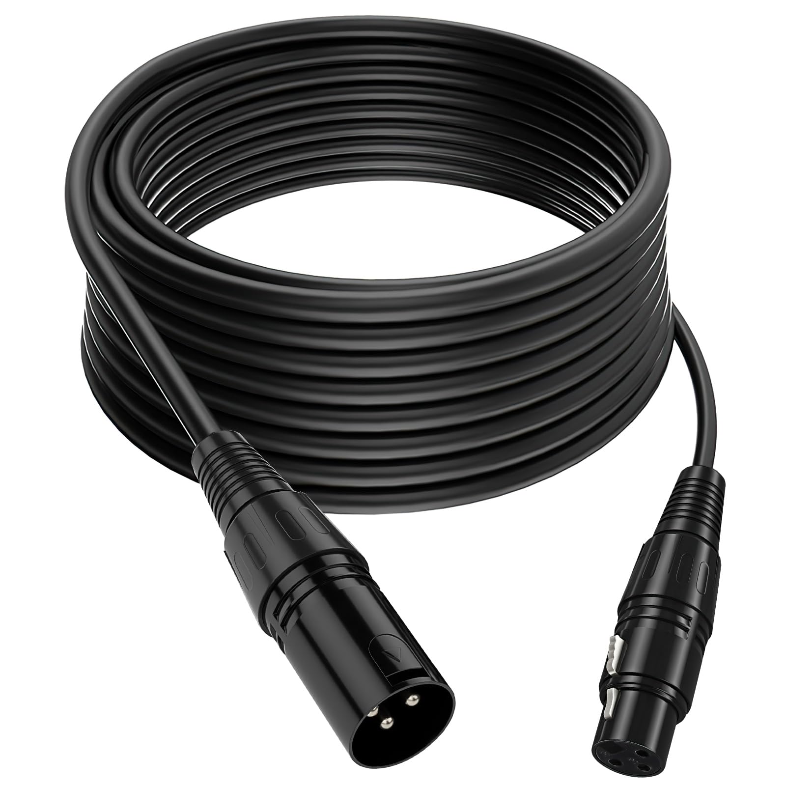 FODEXAZY 3M/3 Pins XLR DMX Cable