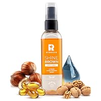 SHINE BROWN - Olio abbronzante a 2 fasi con acido ialuronico | Formula idratante per
