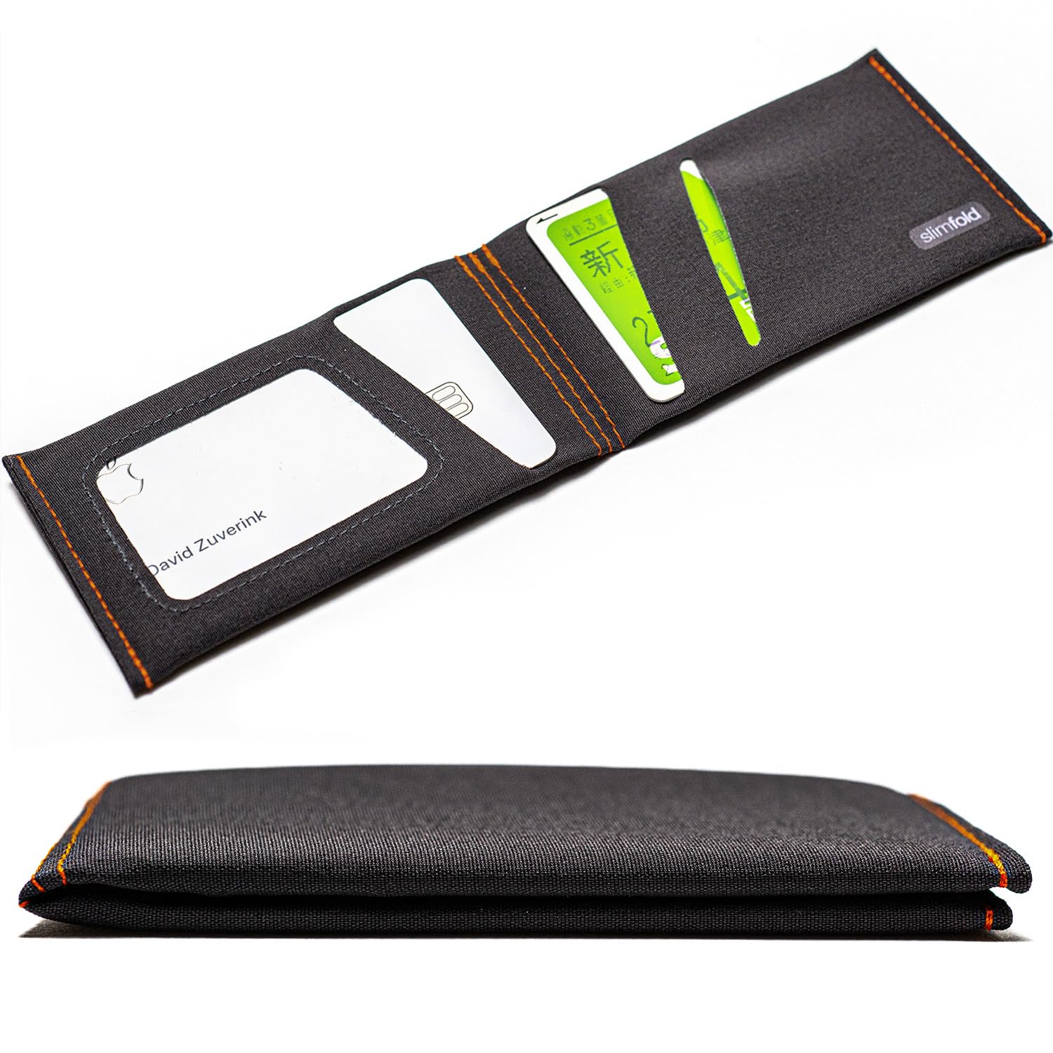 SlimFold™ Minimalist Wallet - RFID Option - Thin, Durable, and Waterproof Guaranteed - Made in USA - NANO Size