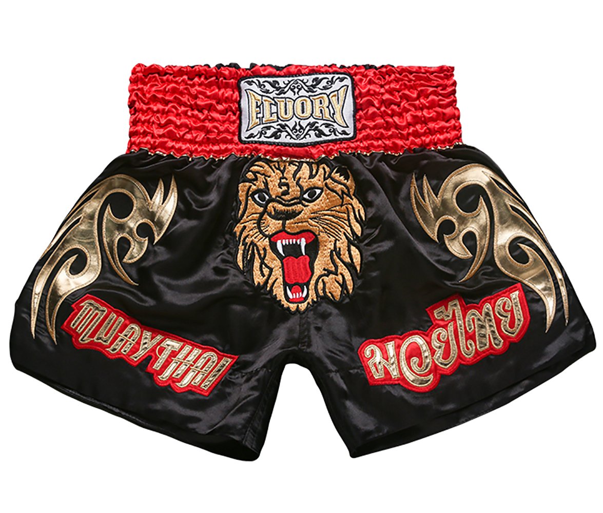 FLUORY Muay Thai Fight Shorts, MMA Training Käfig Kampf Grappling Martial Arts Kickboxing Bekleidung Kleidung