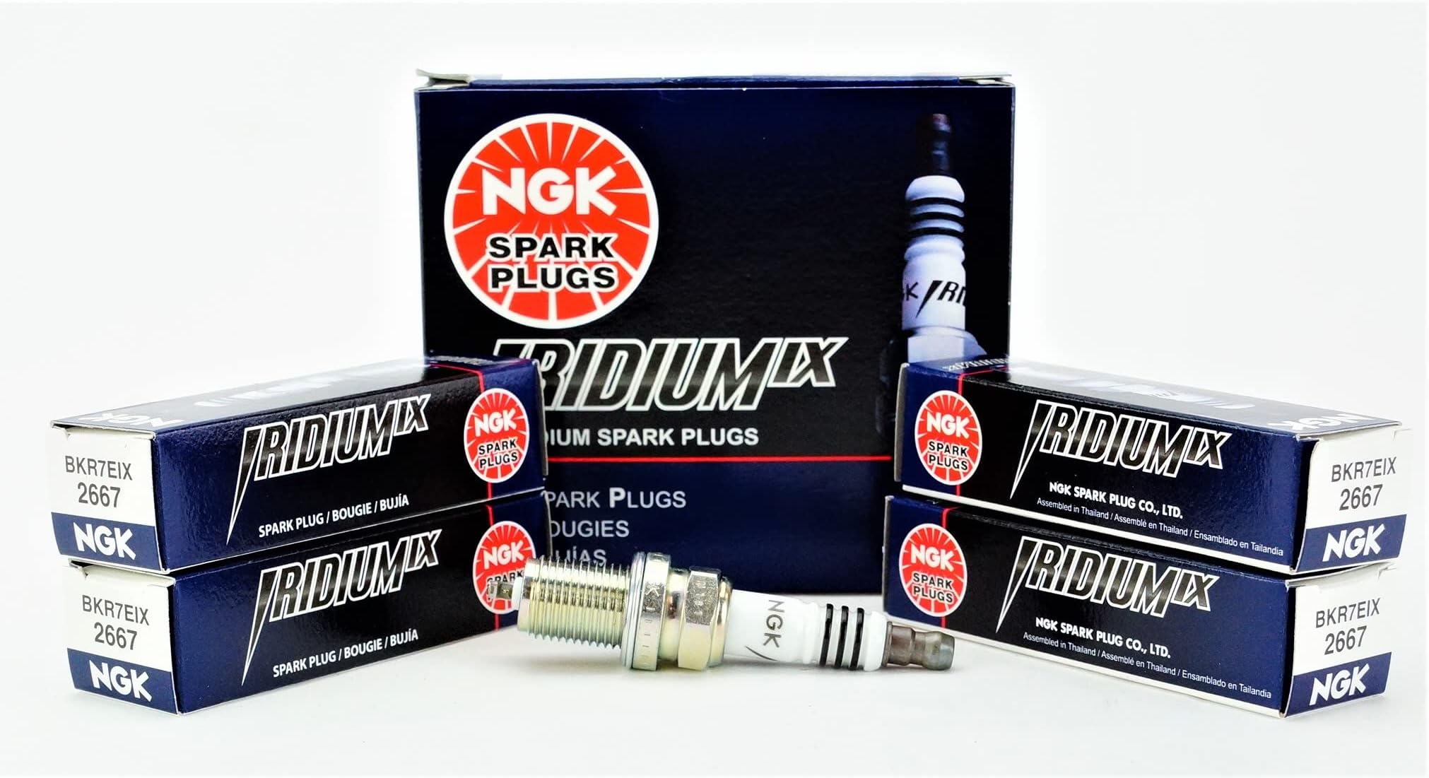 2667 BKR7EIX Iridium IX Spark Plug, Pack of 4