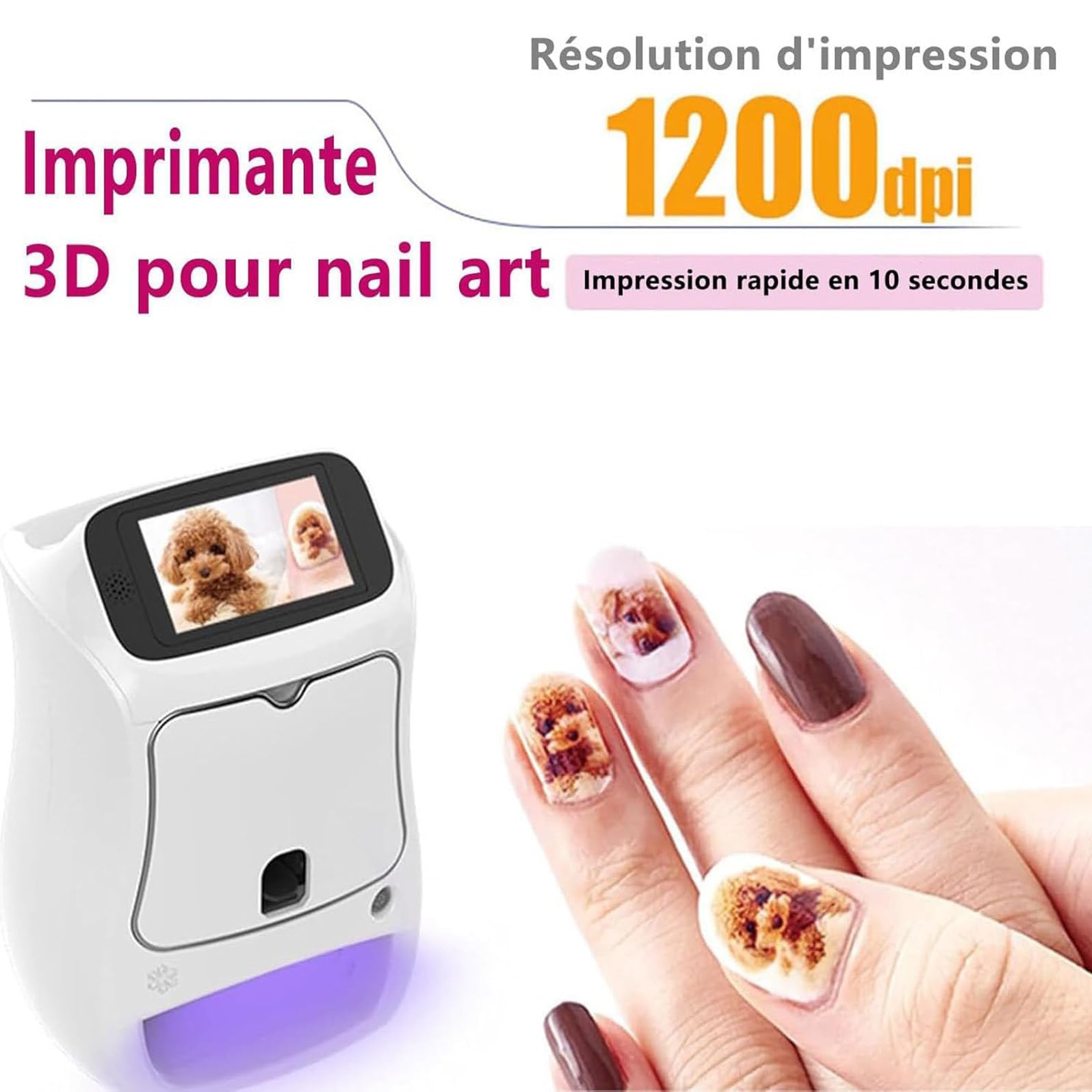 ネイルプリンター　ideas for nail art auto nail Nail Art Printer, 3D Smart Automatic Nail Printer Machine