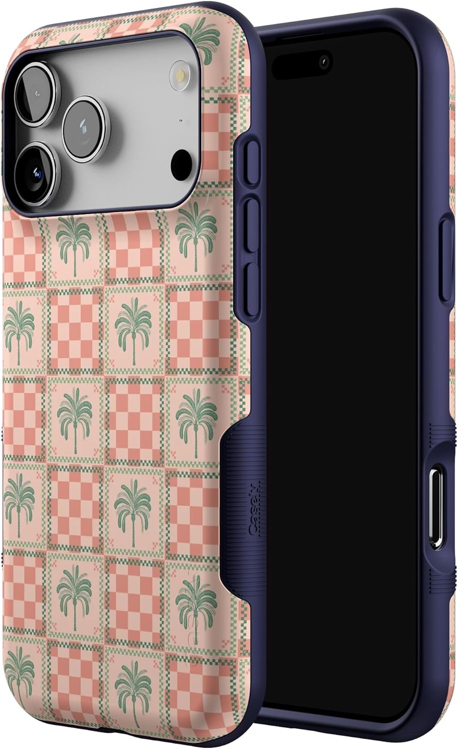 Casely iPhone 17 Pro Max Case | The Social Club | Palm Beach | Bold Protective Design | Compatible with MagSafe