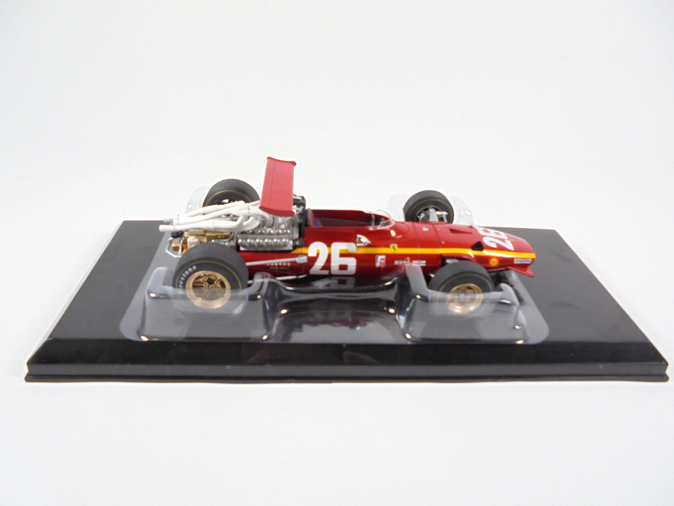 Formula 1 Compatible with Ferrari 312 F1 68 Jacky Ickx 1968-1/24