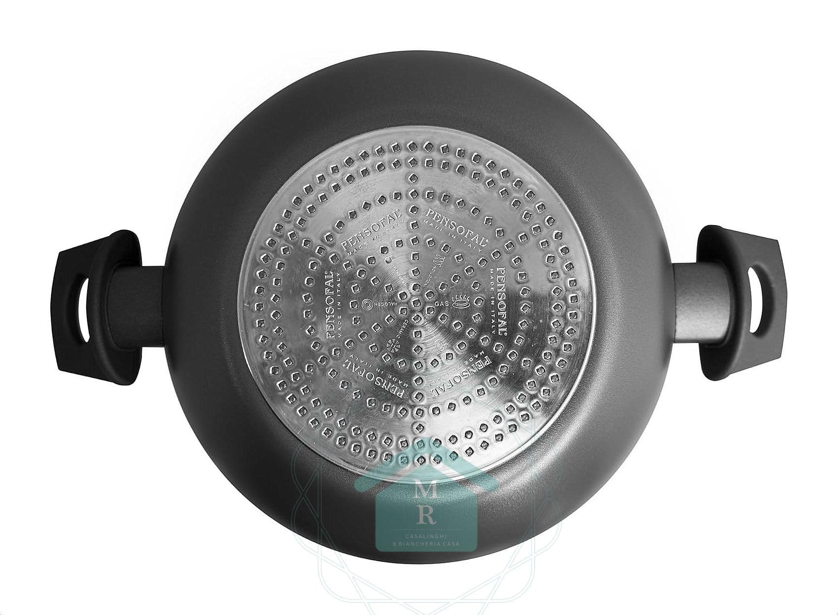 Generico VAPSI WOK ANTIADERENTE CON GRIGLIA RIVESTIMENTO DIAMOND 6 STRATI COTTURA A VAPORE FONDO INDUZIONE