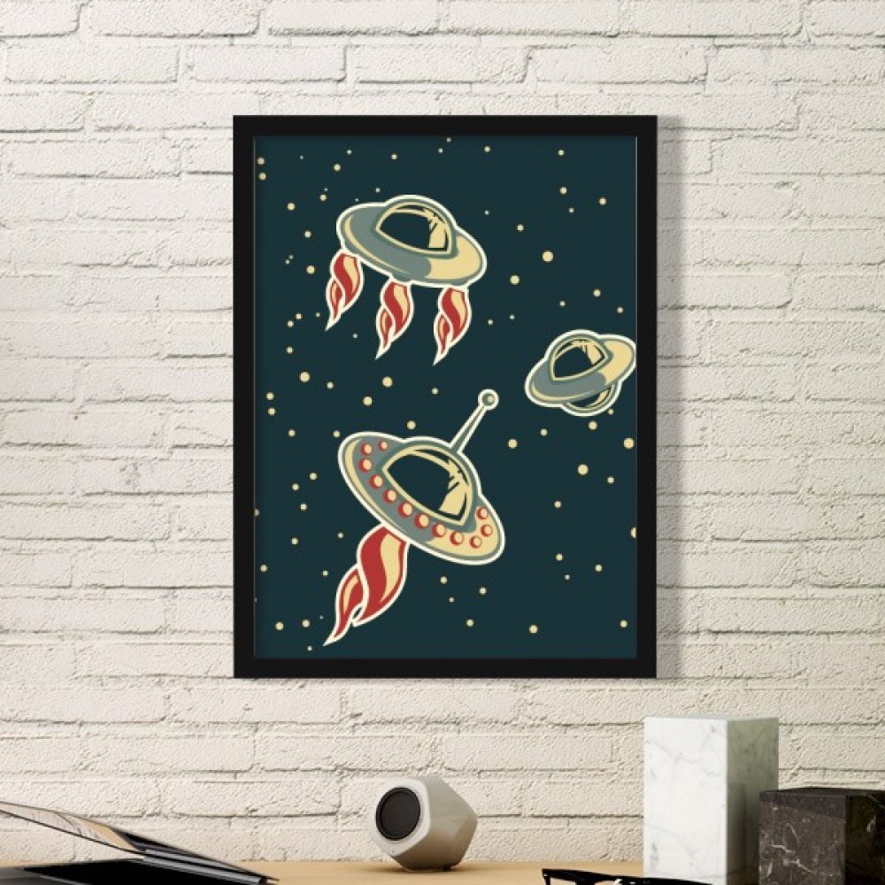 Univers et Alien UFO Art Peintures Estampes Décoration Salon et Bureau