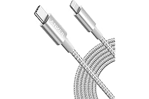 Anker Nylon USB C to Lightning Cable 10ft