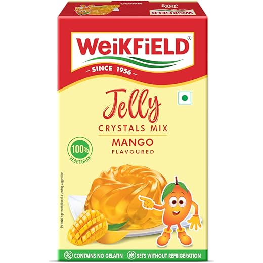Weikfield Jelly Crystals Mango 90g