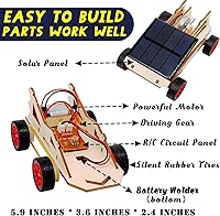 Vista 6 de STEM Kits for Kids Ages 8-10-12-14, Science Experiments for Kids 9-12, Stem Building Toys for Boys Age 8-12, Solar Car Engineering Learning Toys