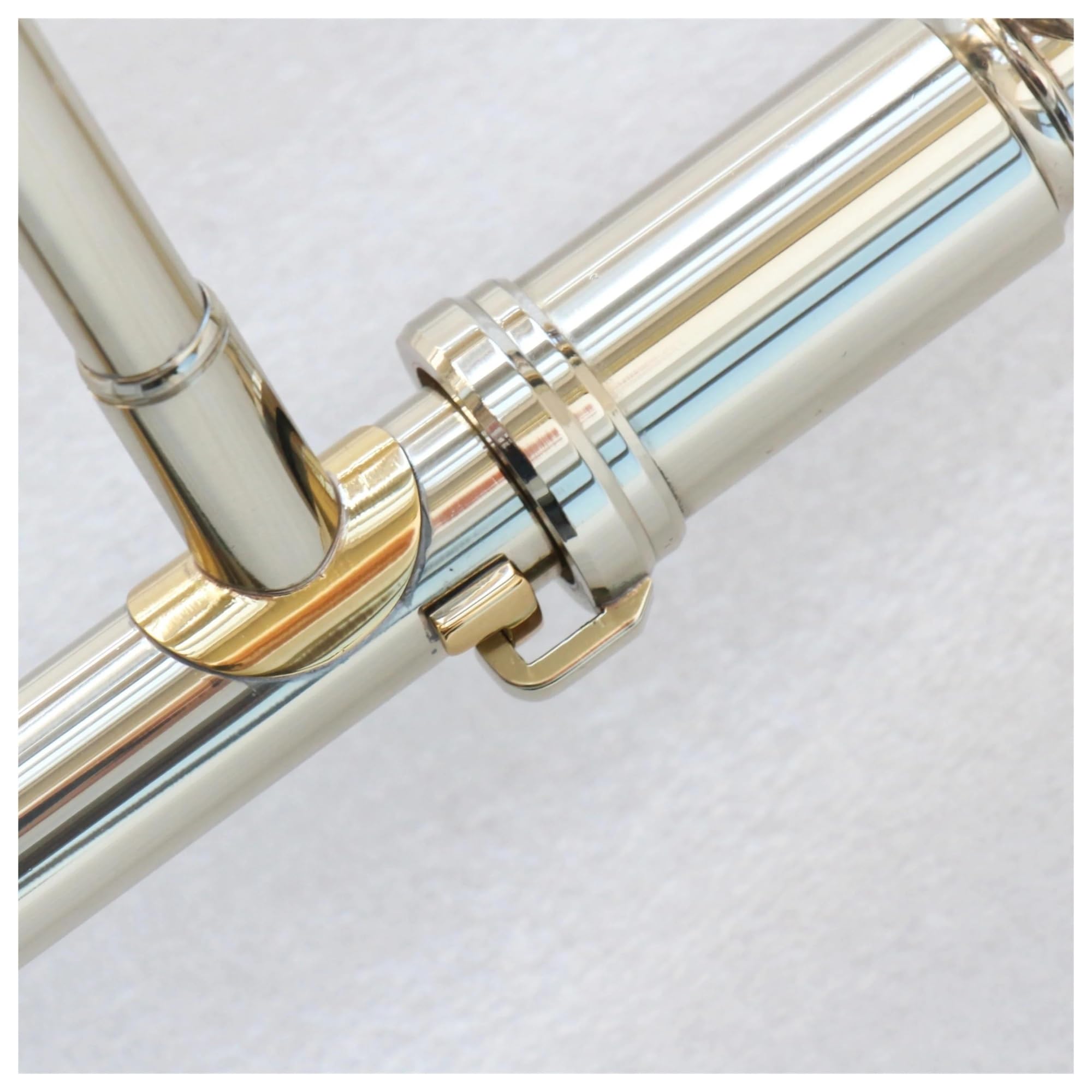 Trombones Instrumentos musicales Trombón Tenor Profesional Mejorado Instrumento B Plano, Cuerpo De Latón Laca Dorada Trombón Chino