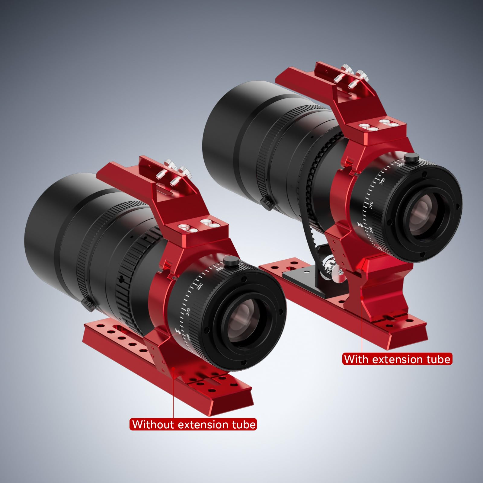 Svbony SV555 APO Telescopio Astrofotográfico de 54mm, Objetivo para Cámara Astronómica de Fotograma Completo f/4,5, Apertura Ajustable, para Astrofotografía de Cielo Profundo con Kit de Montura EAF