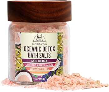 Amazon.com : PURPLE CANYON SolSalts Oceanic Detox Bath Salts 10oz