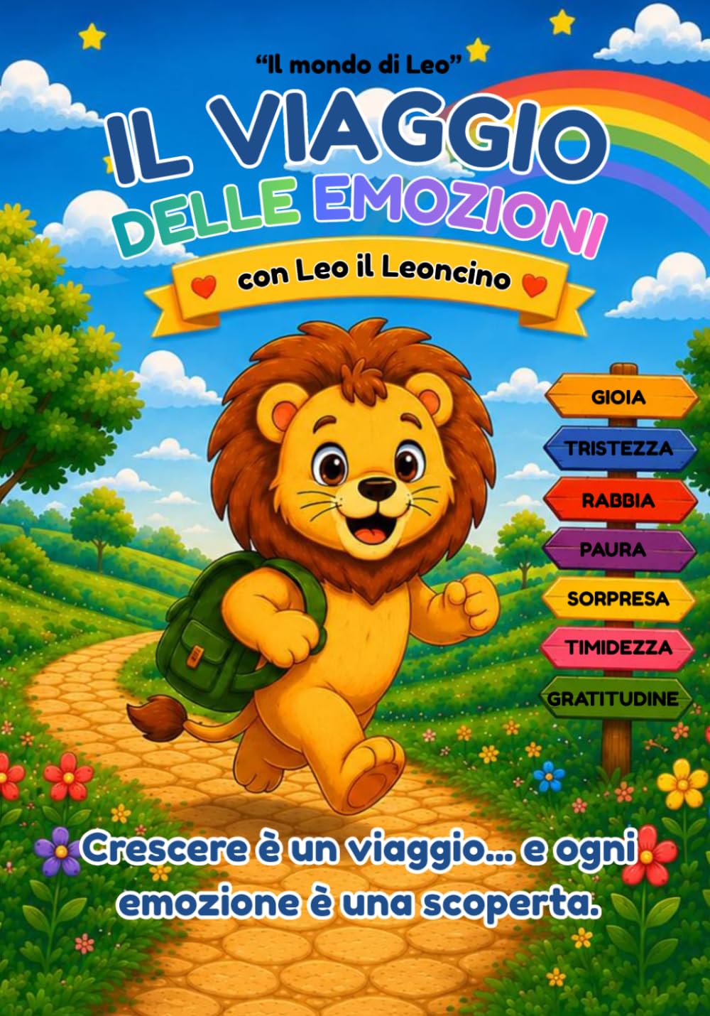 Il viaggio delle Emozioni con Leo il Leoncino: Storie basate su fatti reali, attività ludiche e giochi per crescere insieme. ("Il mondo di Leo")