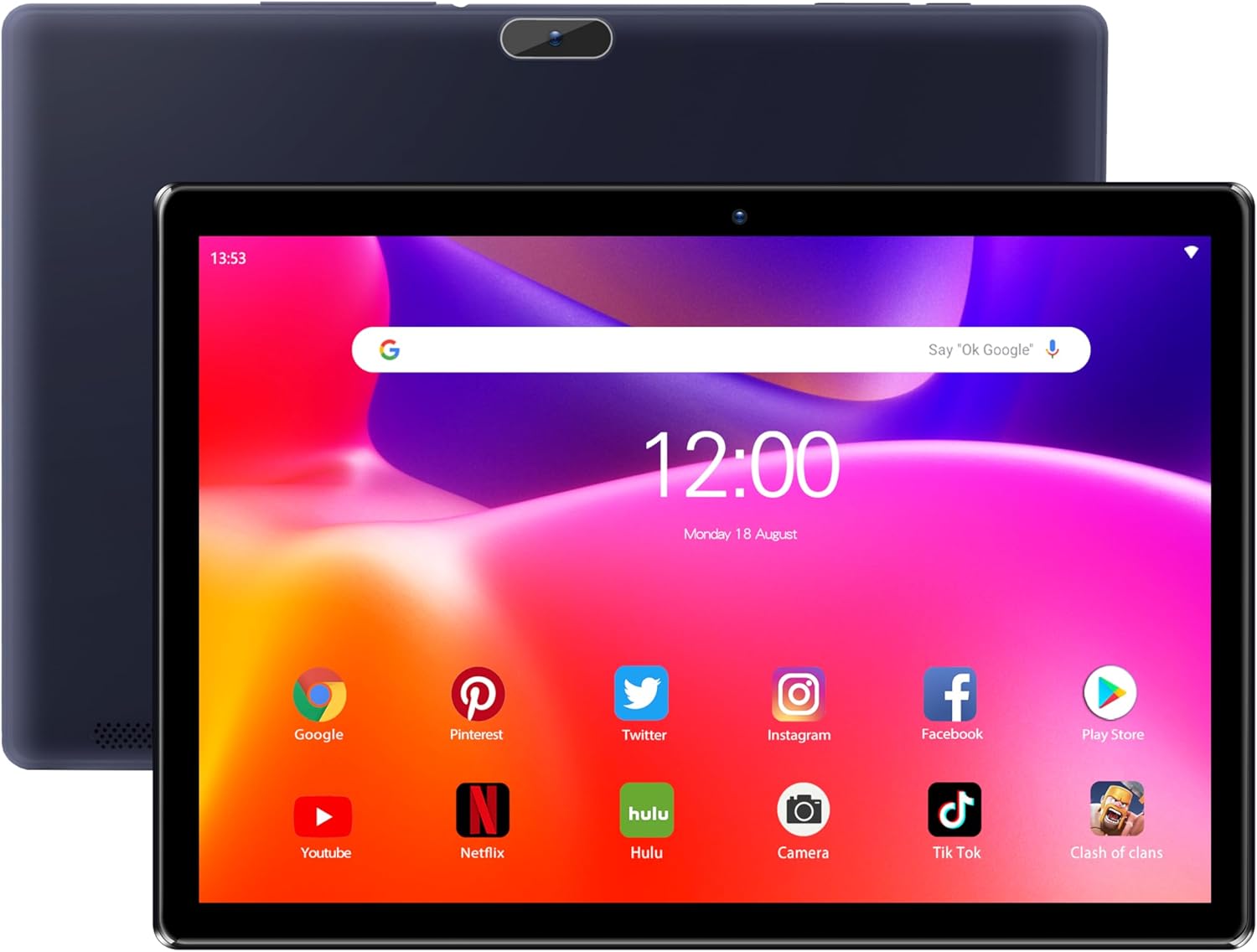 PRITOM 10inch Android Phone Tablet Android 13, 64GB ROM, Expandable to 512GB, Quad Core Processor, HD IPS Screen, 6000mAh Battery, Support 3G Phone Call,Dual Camera, Bluetooth, Tablet (Black) PRITOM 10inch Android Phone Tablet Android 13, 64GB ROM, Expandable to 512GB, Quad Core Processor, HD IPS Screen, 6000mAh Battery, Support 3G Phone Call,Dual Camera, Bluetooth, Tablet (Black)