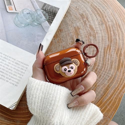 Miniatura 7 de Funda para Airpods Pro, accesorios para Airpods de YohokGo con diseño de flores, ligera, portátil y a prueba de golpes, regalos para niñas,