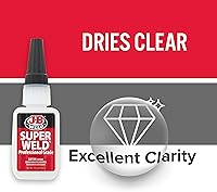Vista 7 de J-B Weld Superglue 20g Paquete de 2 - SuperWeld Grado Profesional