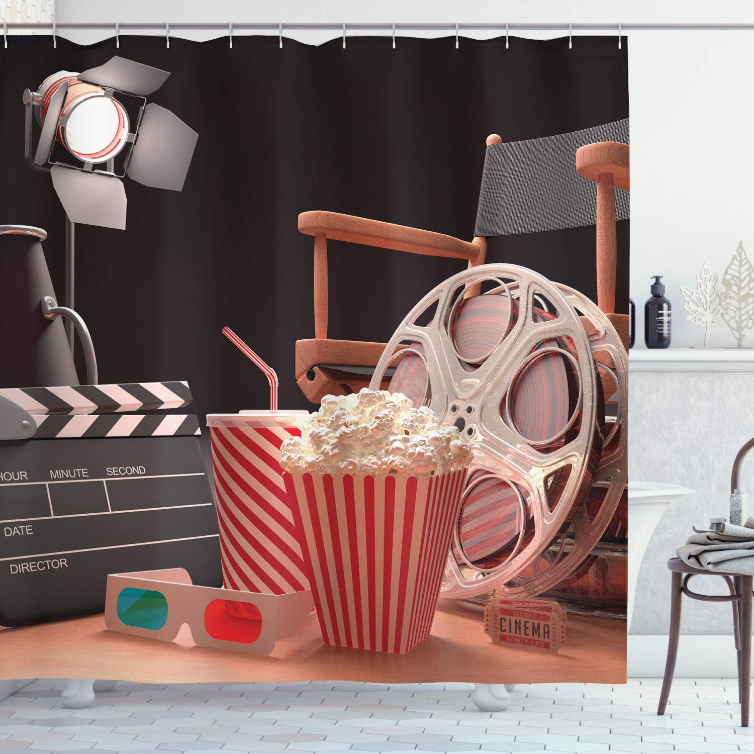 Movie Shower Curtains Curtains & Drapes