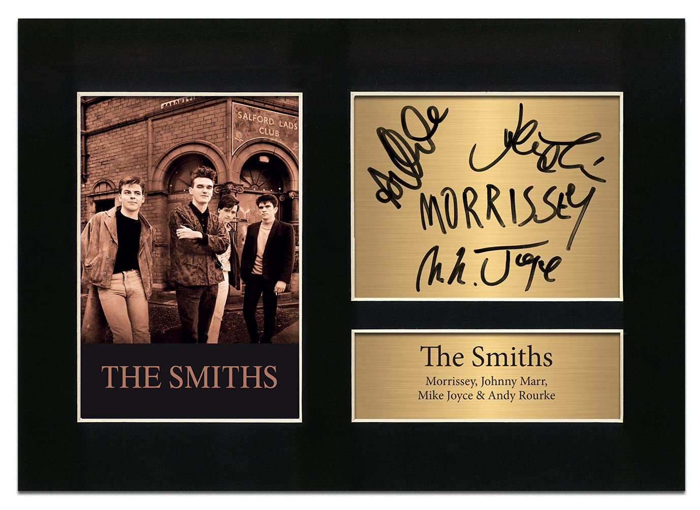 The Smiths Morrissey Johnny Marr | Autograph A4 Printed Photo Reproduction Print Picture Display No61