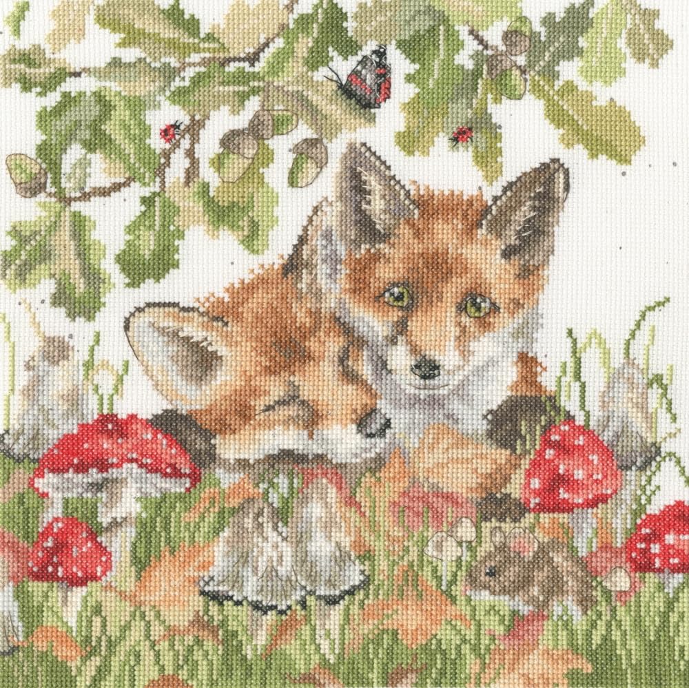Bothy Threads Counted Cross Stitch Kit - Under The Oak Tree