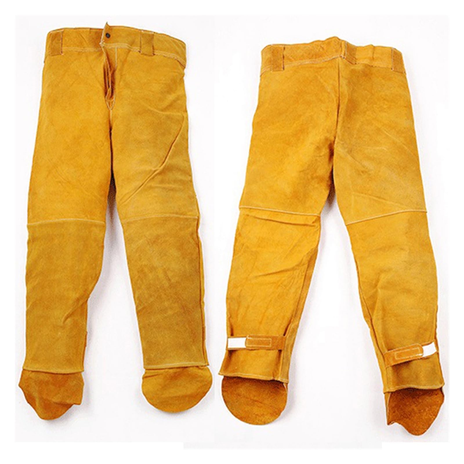Grembiule da saldatore, Abbigliamento protettivo for saldatura Tute in pelle Abbigliamento ignifugo anti-incendio anti-usura(Pants,XL)
