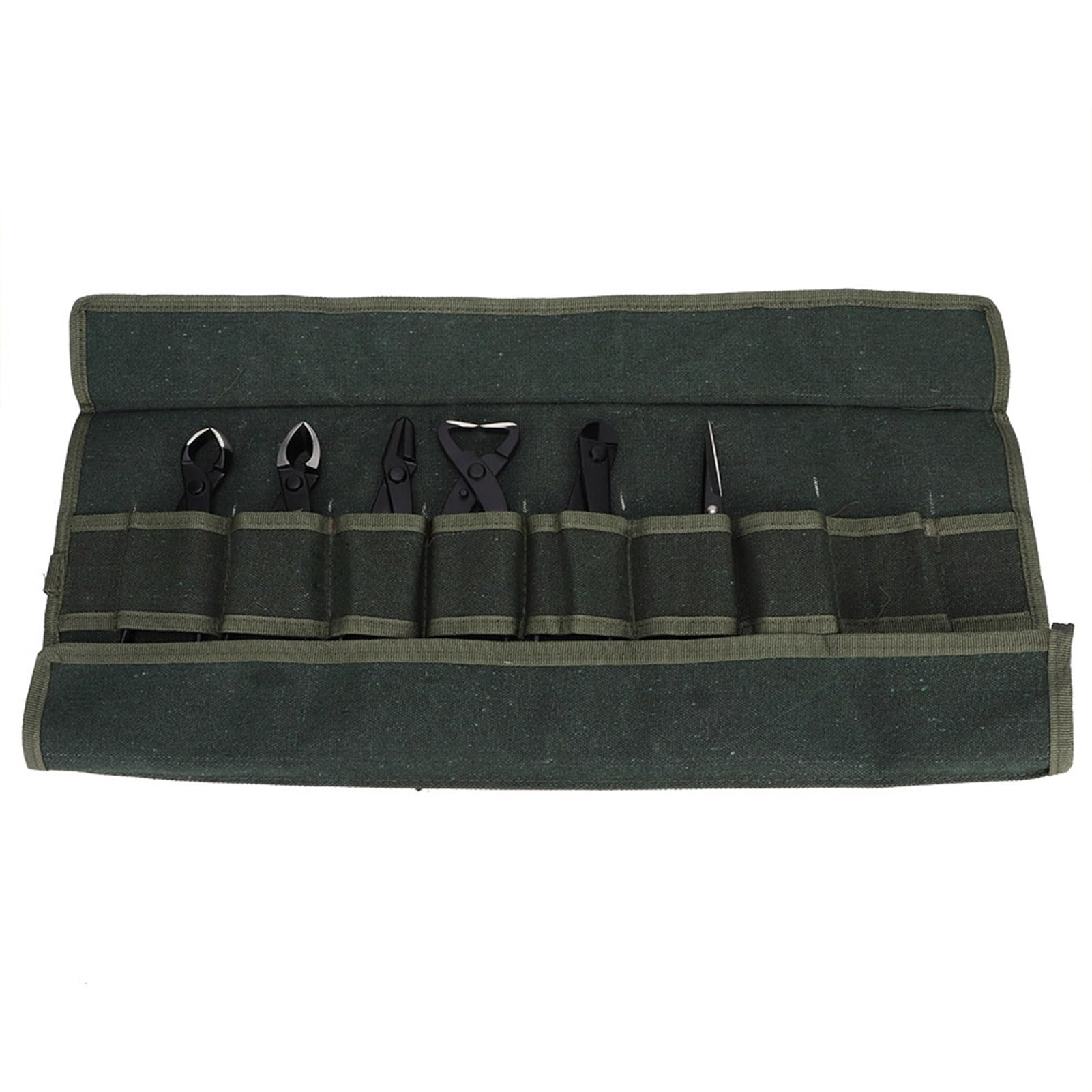 6-teiliges Bonsai-Trimmwerkzeug, Bonsai-Schere, Schneidwerkzeuge, Gartenscheren-Set aus Legiertem Edelstahl mit Aufbewahrungstasche für Gartenarbeit und -Pfle