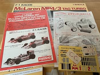 ミニカー KYOSHO McLaren MP4/3 TAG TURBO 1/18 Kyosho F1 RACER McLaren MP4/3 TAG TURBO 1:18 Radio Control