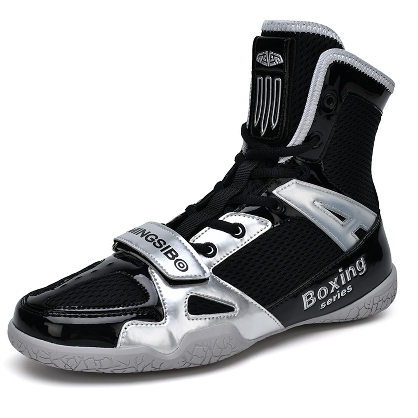 Boxschuhe Herren Wrestling Schuhe Combat Boxers Trainer Atmungsaktiv Boxen Kampfsport Schuhe athletik Fitnesschuhe Bodybuilding