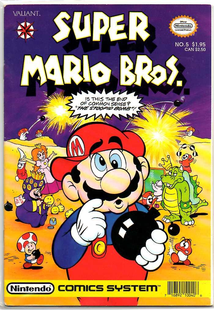 Super Mario Bros. Brothers 5 $1.95 Variant Nintendo (Volume 1